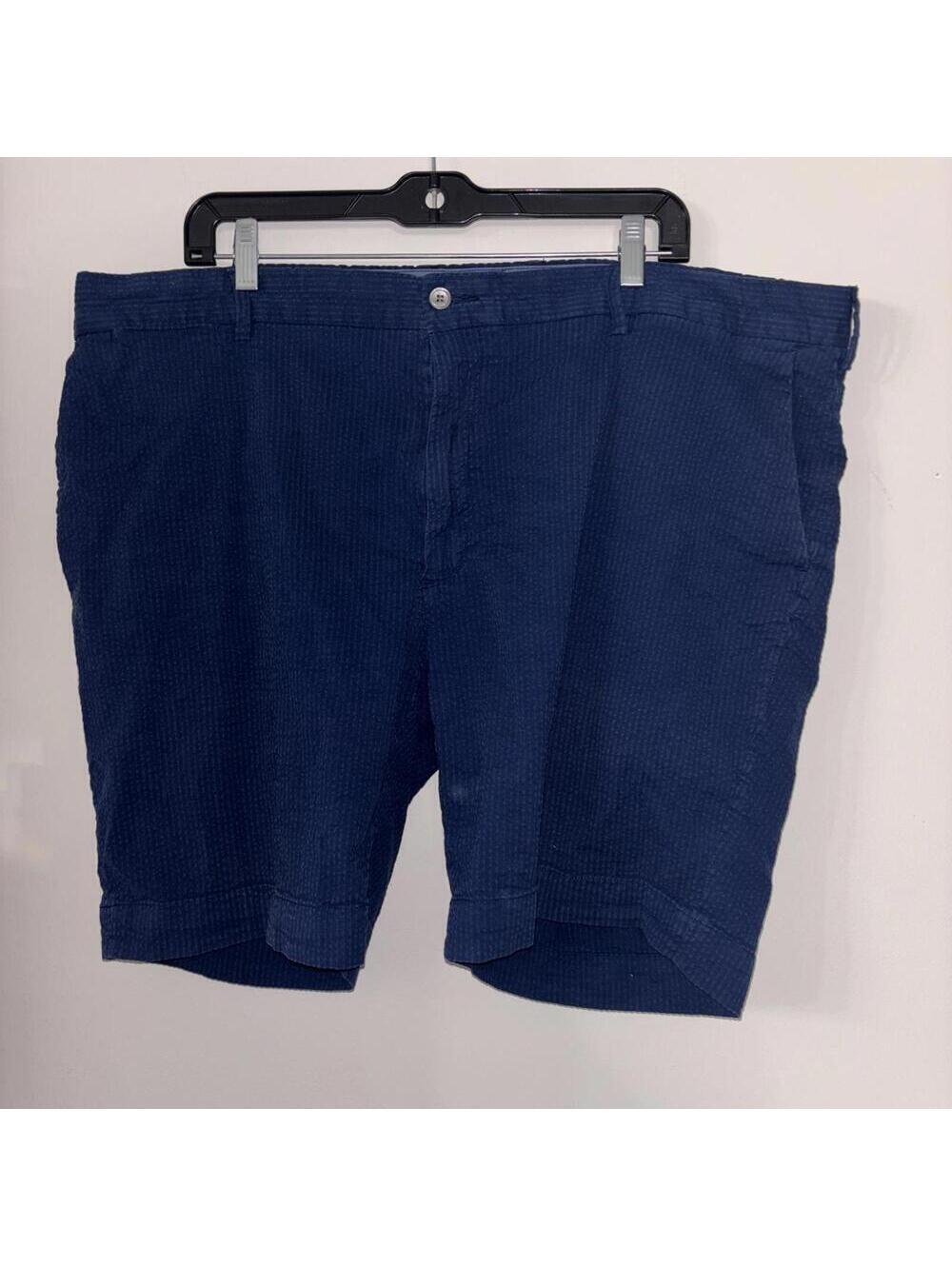 💕Men’s Polo Ralph Lauren Navy Blue Seersucker Preppy Shorts Casual Vacation
